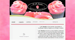 Desktop Screenshot of lasweets.com